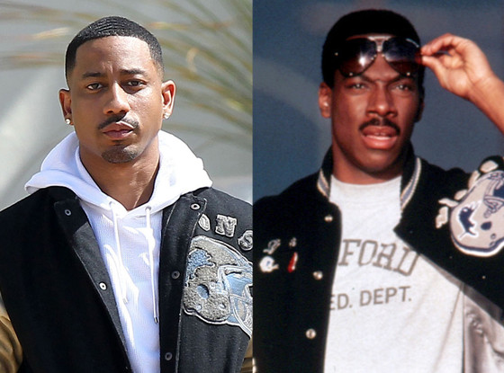Brandon T. Jackson, Eddie Murphy, Beverly Hills Cop Brandon T. Jackson, Eddie Murphy, Beverly Hills Cop